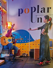 Poplar Union : Flamenco & Dance Workshop : Maria de Huelva and Yumi La Blanca Image courtesy of Yumi La Blanca