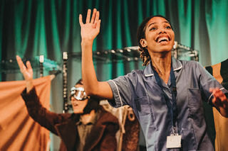 Pursued by a Bear : Nothing on Earth – scene from the play Nothing on Earth by Anna Reynolds