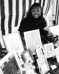 Roman Road Square Market : Exhibition Afribeanafest. Image © Afribeanafest