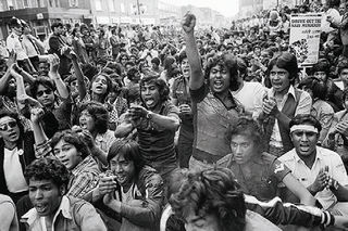 Tower Hamlets Local History Library & Archives : Brick Lane 1978 : the turning point. Image © Paul Trevor