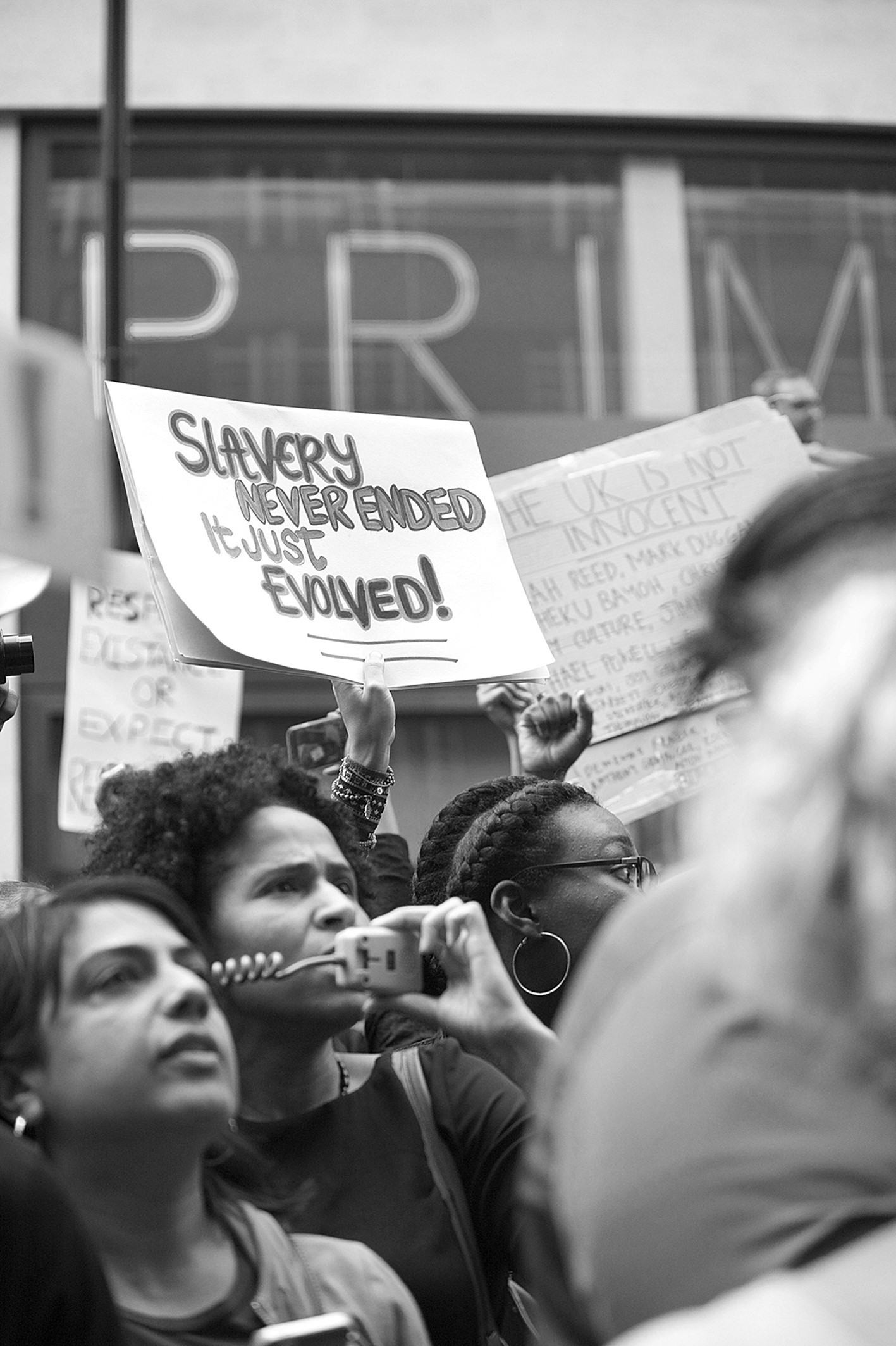 Bettina Adela - Black Lives Matter March for Libya 2016 Image