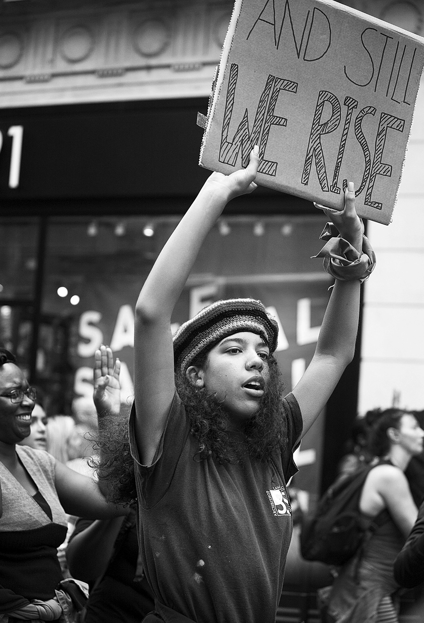 Bettina Adela - Black Lives Matter March for Libya 2016 Image